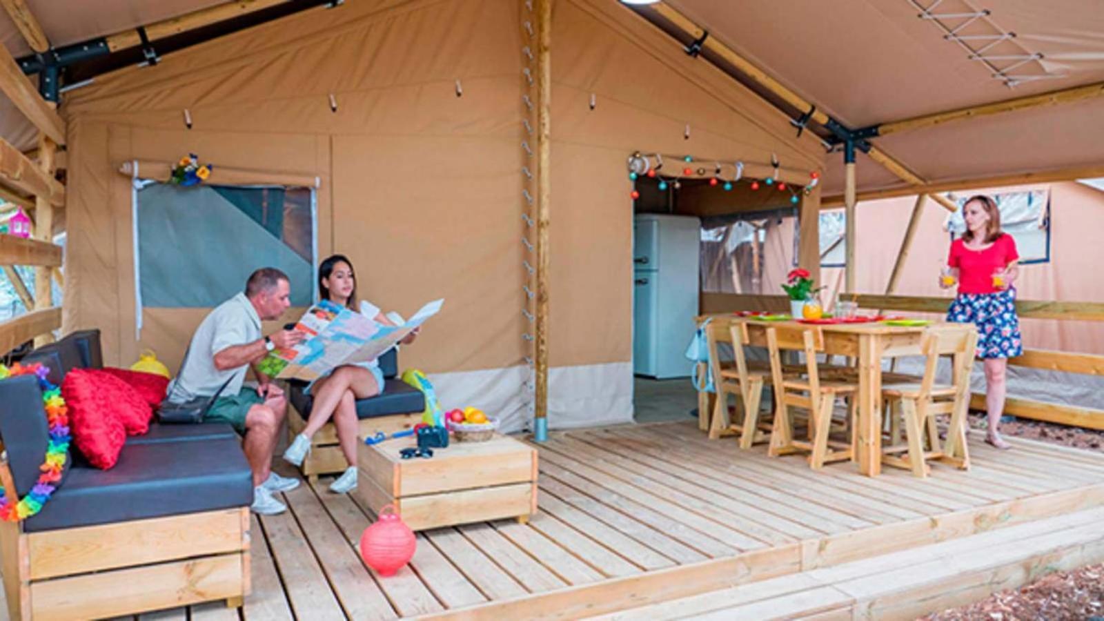 Eurocamp Tents At Campsite Val Saline Rovinj